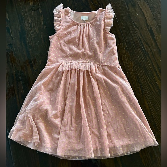 BCBGirls Sparkle Tulle Dress Pink - Picture 1 of 7